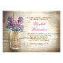 country rustic mason jar bridal shower invitations country rustic mason jar bridal shower invitations