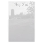 Country Scene Stationary Stationery Design