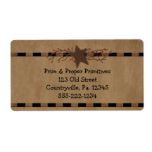 Country Star Business Label