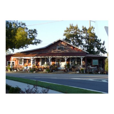 Country Store in Milton, GA Print by dru_satori