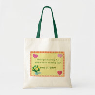 Country style wedding thank you bag bags