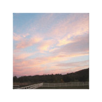 Country Sunset canvas prints