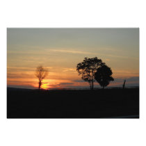 Country Sunset Photographic Print