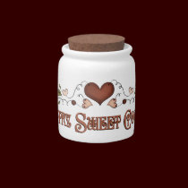 Country Sweet Country crockery jar candy jars