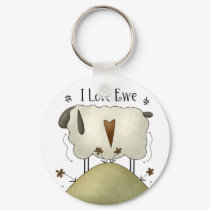 Country Sweethearts Keychain