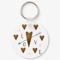 Country Sweethearts Keychain