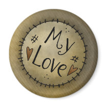 Country Sweethearts Magnet