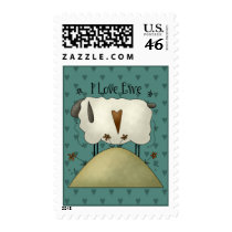 Country Sweethearts Valentine's Day Stamp by CSCountry Country Sweethearts Valentine's Day Stamp