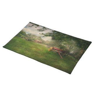 Country - The crops almost ready Place Mat
