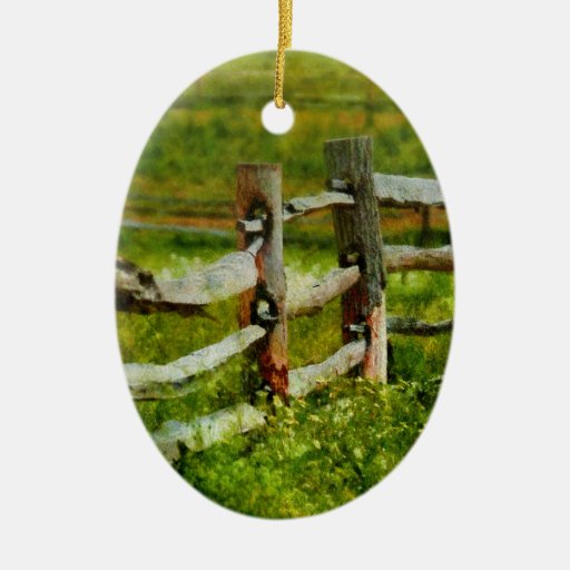 country the old fence post christmas tree ornament zazzle country the old fence post christmas tree ornament zazzle