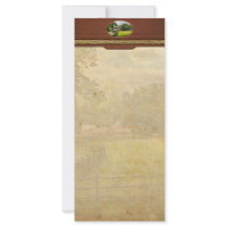 Country - The pasture Rack Card Template