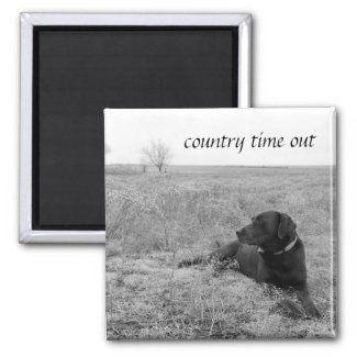 Country Time Out Magnet magnet