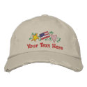Country USA - Customize embroidered hats by Embroidery4U Country USA - Customize embroidered hats