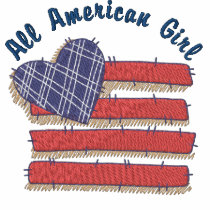 Country USA embroidered shirts