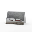 Country View in Winter, Notecard by Classic_Cat Country View in Winter, Notecard