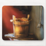 Country - Water pail and ladel Mouse Pads