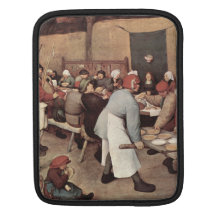 Country wedding by Pieter Bruegel Sleeve For iPads