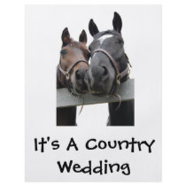 Country Wedding flyers