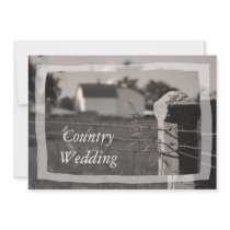 Country Wedding Invitation