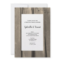 Country Wedding Rehearsal Dinner Invite