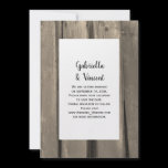 Country Wedding Save the Date Announcement