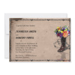 Country Western Barbed Wire Invitation