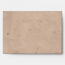 Country Western Barbed Wire Wedding Envelope
