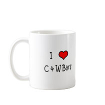 Country & Western Bars mugs