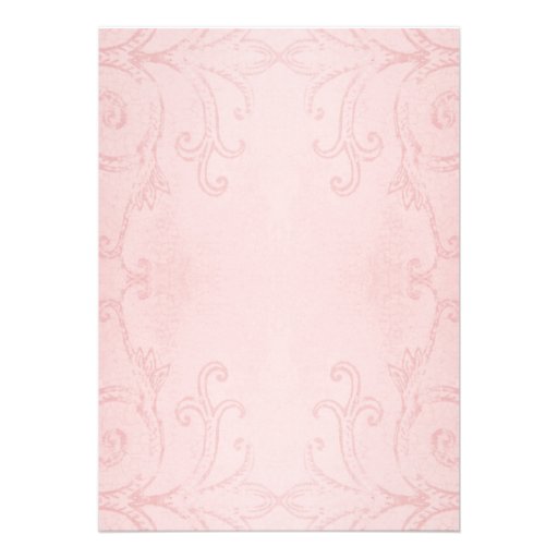 Country Western Horseshoe Pink Wedding Invitations