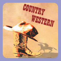 Country Western Sticker