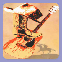 Country Western Sticker