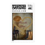 Country Western Thank You Stamp