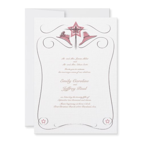 Country Western Wedding Invitation zazzle_invitation