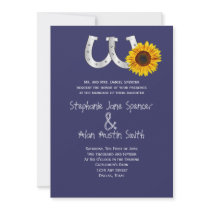 Country Western Wedding Invitation