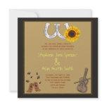 Country Western Wedding Invitation