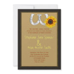 Country Western Wedding Invitation
