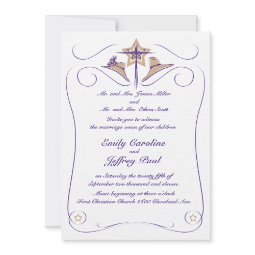 Country Western Wedding Invitation zazzle_invitation