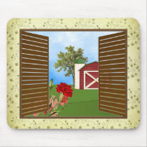 Country Window mousepad by RanchLady Country Window mousepad