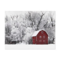 Country Winter postcards by GinaSignore Country Winter postcards