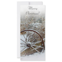 Country Winter rack cards by MAPASUE Country Winter rack cards