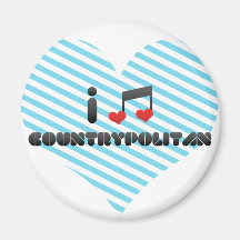 Countrypolitan Fridge Magnet