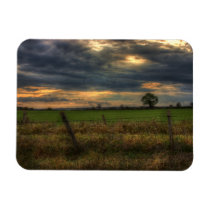 Countryside at Dusk Flexible premium magnet premium magnets