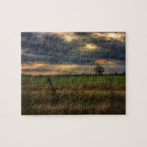 Countryside at Dusk Jigsaw Puzzle