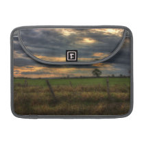 Countryside at Dusk Macbook Pro Rickshaw sleeve rickshaw flap sleeves