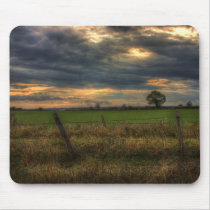 Countryside at Dusk Mousemat mousepads