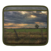 Countryside at Dusk Rickshaw iPad sleeve rickshaw sleeves