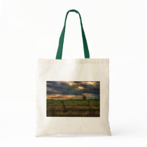 Countryside at Dusk Tote bag bags