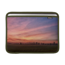 Countryside Sunset Skies Macbook Air Sleeve ipad sleeves