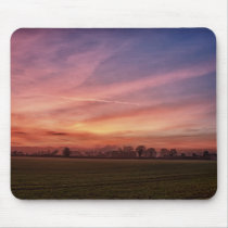 Countryside Sunset Skies mousemat mousepads