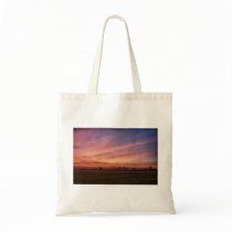 Countryside Sunset Skies Tote bag bags